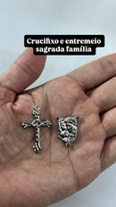 KIT MONTAGEM DE TERÇO 01 (Sagrada Família)