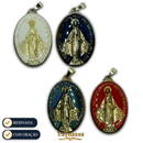 MEDALHA N.SRA. DAS GRAÇAS ( MEDALHA MILAGROSA) GRANDE 4X3CM RESINADA