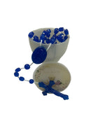 Cálice Acrílico 1ª Eucaristia com terço plástico