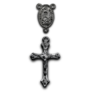 Kit Crucifixo e Entremeio N. senhora de Fátima ( 25 peças de cada)
