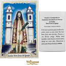 BOM JESUS DE IGUAPE - PACOTE C/ 100 SANTINHOS DE PAPEL