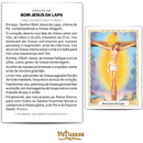 BOM JESUS DA LAPA - PACOTE C/ 100 SANTINHOS DE PAPEL
