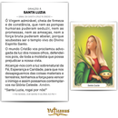 SANTA LUZIA- PACOTE C/ 100 SANTINHOS DE PAPEL