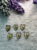 Entremeio São José Personalizado 1,8 x 1,3cm ( pacote com 5 Sortido)