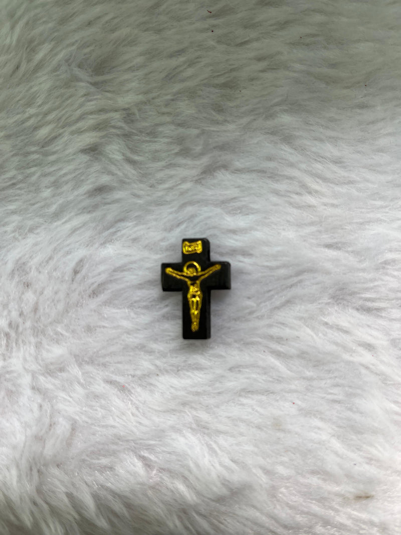 CRUZ DE MADEIRA MINI 2,2 x 1,5cm ( pacote com 10)