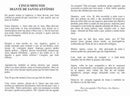 CINCO MINUTOS COM SANTO ANTÔNIO - PACOTE C/ 100 SANTINHOS DE PAPEL