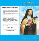 FOLHETO EXPLICATIVO NOVENA DAS ROSAS SANTA TERESINHA 15x21cm