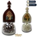 Capelinha Mãe Rainha com terço