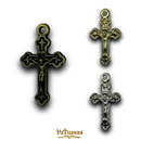 CRUCIFIXO MINI 1,7CM X 1,2CM (PACOTE COM 25 UNIDADES)