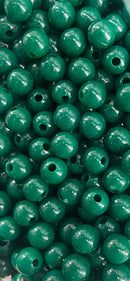 BOLA LEITOSA PASSANTE 08MM EM PLÁSTICO COM 50GR (mais ou menos 180 bolinhas)