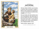 SANTO ANTÔNIO - PACOTE C/ 100 SANTINHOS DE PAPEL