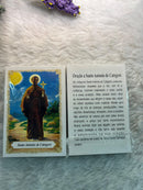 SANTO ANTÔNIO DE CATEGERÓ - PACOTE C/ 100 SANTINHOS DE PAPEL