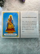 NOSSA SENHORA DAS CANDEIAS - PACOTE C/ 100 SANTINHOS DE PAPEL