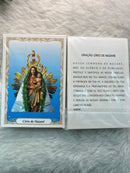 CÍRIO DE NAZARÉ - PACOTE COM 100 SANTINHO DE PAPEL