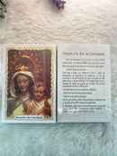 Nossa Senhora da Consolação (Pacote com 100)Santinho de papel