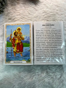 SÃO CRISTÓVÃO - PACOTE C/ 100 SANTINHOS DE PAPEL