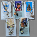 Pulseira Cadeia de Consagração em Aço Inox Santos