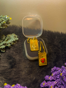 Escapulário em Aço Inox com Imagens Gravadas