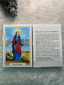 SANTA FILOMENA - PACOTE C/ 100 SANTINHOS DE PAPEL