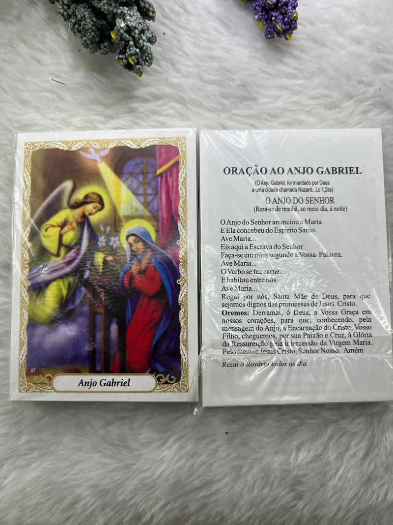 SÃO GABRIEL ARCANJO - PACOTE C/ 100 SANTINHOS DE PAPEL