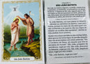 SÃO JOÃO BATISTA - PACOTE C/ 100 SANTINHOS DE PAPEL