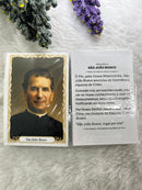 SÃO JOÃO BOSCO - PACOTE C/100 SANTINHOS DE PAPEL