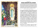 NOSSA SENHORA DE LOURDES- PACOTE C/ 100 SANTINHOS DE PAPEL
