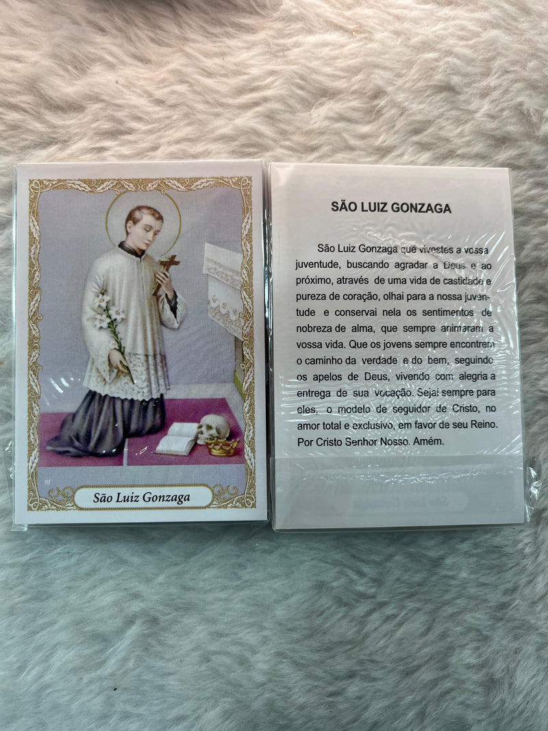 SÃO LUIZ GONZAGA- PACOTE C/ 100 SANTINHOS DE PAPEL