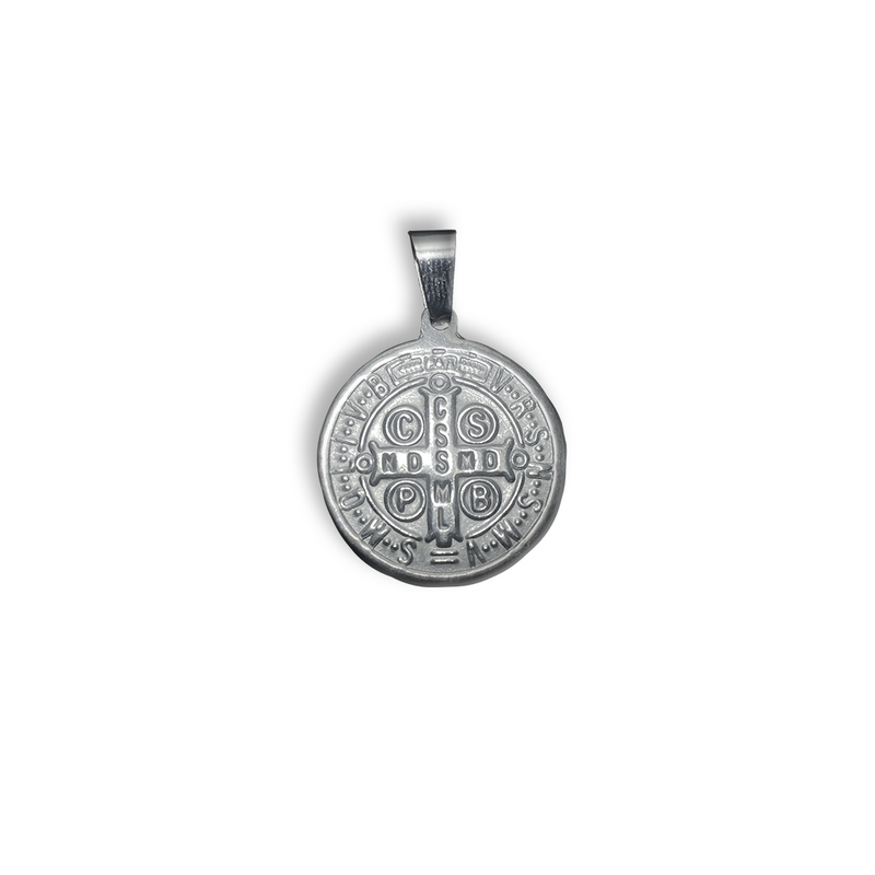 Medalha de São Bento em Aço Inox