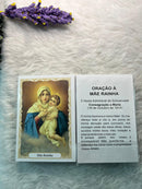 MÃE RAINHA PACOTE C/ 100 SANTINHOS DE PAPEL