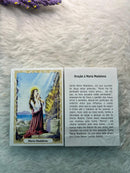 SANTA MARIA MADALENA- PACOTE C/ 100 SANTINHOS DE PAPEL