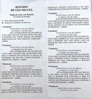 FOLHETO ROSÁRIO DE SÃO MIGUEL ARCANJO