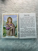 SANTA INÊS - PACOTE C/ 100 SANTINHOS DE PAPEL