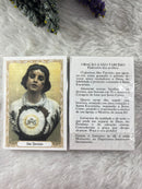 SÃO TARCÍSIO - PACOTE C/ 100 SANTINHOS DE PAPEL