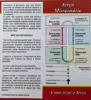 FOLHETO TERÇO MISSIONÁRIO 15 x 7