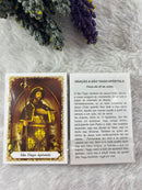 SÃO TIAGO APÓSTOLO - PACOTE C/ 100 SANTINHOS DE PAPEL