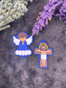 KIT CRUZ E ENTREMEIO ANJO EMBORRACHADO