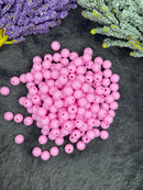 Bolinha leitosa passante 08MM em plástico