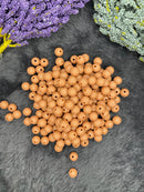 Bolinha leitosa passante 08MM em plástico