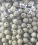 BOLA FOSCA PASSANTE 08MM EM ACRÍLICO ( 250GR)