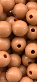 BOLA LEITOSA PASSANTE 08MM EM PLÁSTICO COM 50GR (mais ou menos 180 bolinhas)