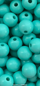 BOLA LEITOSA PASSANTE 08MM EM PLÁSTICO COM 50GR (mais ou menos 180 bolinhas)