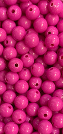 BOLA LEITOSA PASSANTE 08MM EM PLÁSTICO COM 50GR (mais ou menos 180 bolinhas)