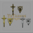 KIT CRUZ DO PAPA E ENTREMEIO NOSSA SENHORA