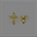 Kit cruz e entremeio N. Sra. pequeno (pacote com 25)