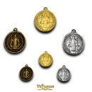 MEDALHA SÃO BENTO ( PACOTE COM 12)
