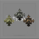 MEDALHA APOSTOLADO DA ORAÇÃO 4CM X 4CM