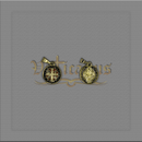 MEDALHAS DE SÃO BENTO DOURADA COLORIDA ( embalada)