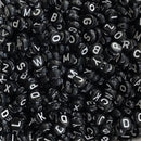 Letra Redonda preta/ branca 7mm (PACOTE COM 50GR)