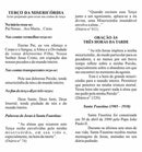 FOLHETO EXPLICATIVO TERÇO DA MISERICÓRDIA 15x21cm